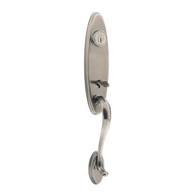 Wellington Handleset - Deadbolt Keyed One Side (Exterior Only) - with Pin & Tumbler
